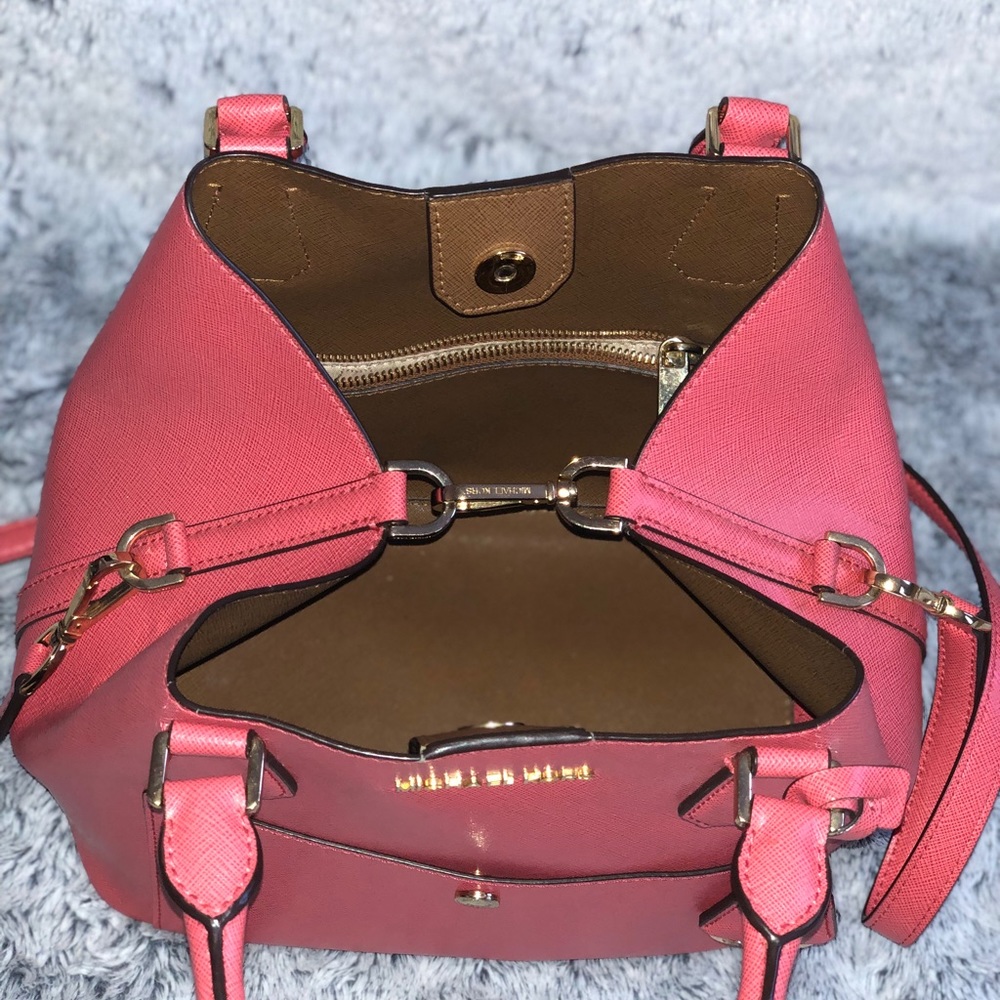 Micheal Kors Coral Greenwich Satchel Crossbody - Picture 7 of 7